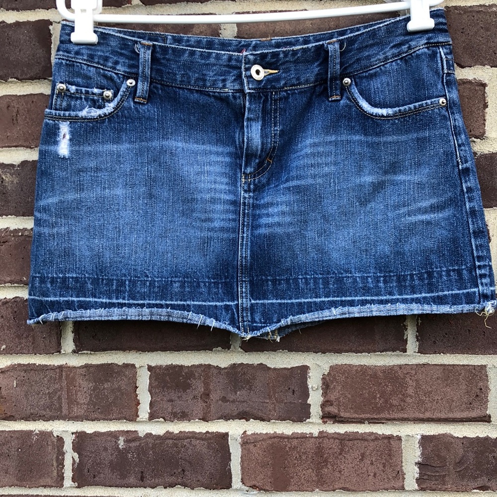 American eagle outfitters blue Jean skirt - Picture 2 of 10